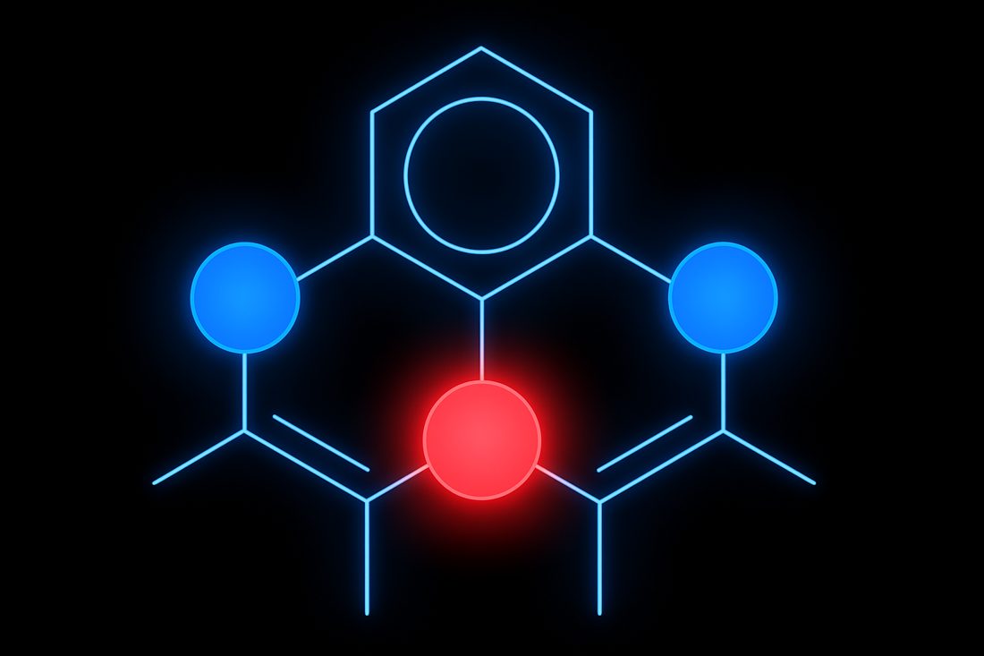 Fluorescent emitter molecule