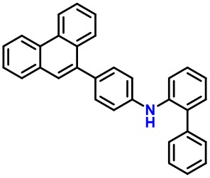 N-(4-(Phenanthren-9-yl)phenyl)-[1,1'-biphenyl]-2-amine