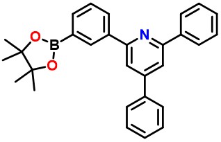 2,4-Diphenyl-6-(3-(4,4,5,5-tetramethyl-1,3,2-dioxaborolan-2-yl)phenyl)pyridine