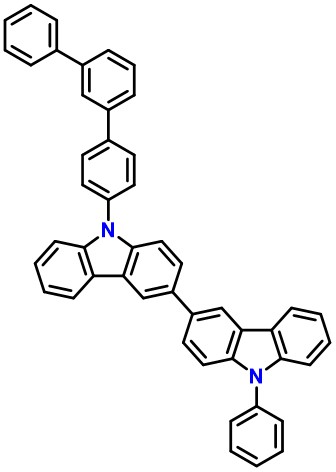 9-([1,1':3',1''-Terphenyl]-4-yl)-9'-phenyl-9H,9'H-3,3'-bicarbazole