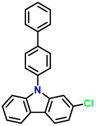 9-([1,1'-Biphenyl]-4-yl)-2-chloro-9H-carbazole