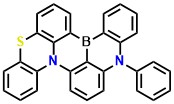 PTZBN1 16-phenyl-16H-8-thia-12b,16-diaza-4b-boradibenzo[a,j]perylene