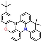 DMAcBNO 11-(tert-butyl)-16,16-dimethyl-16H-8-oxa-4b-aza-12b-boradibenzo[a,j]perylene
