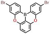 DBA-p2Br 3,11-dibromo-5,9-dioxa-13b-boranaphtho[3,2,1-de]anthracene