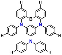 PAB N,N,5,9-tetraphenyl-5,9-dihydro-5,9-diaza-13b-boranaphtho[3,2,1-de]anthracen-7-amine