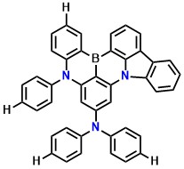 CzDABNA-NP N,N,5-triphenyl-5H-5,8b-diaza-15b-borabenzo[a]naphtho[1,2,3-hi]aceanthrylen-7-amine