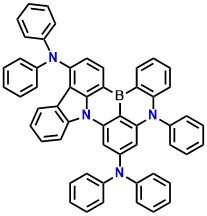 DPACzBN3 N7,N7,N13,N13,5-pentaphenyl-5H-5,8b-diaza-15b-borabenzo[a]naphtho[1,2,3-hi]aceanthrylene-7,13-diamine