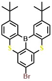 Br-TSBA 7-bromo-2,12-di-tert-butyl-5,9-dithia-13b-boranaphtho[3,2,1-de]anthracene