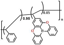 PS-BOO 7-(5-phenylhexan-3-yl)-5,9-dioxa-13b-boranaphtho[3,2,1-de]anthracene