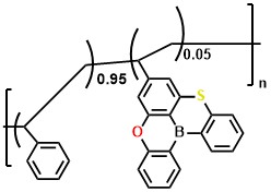PS-BOS 7-(5-phenylhexan-3-yl)-5-oxa-9-thia-13b-boranaphtho[3,2,1-de]anthracene