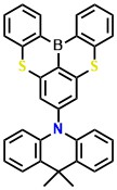 BSS-Ac 10-(5,9-dithia-13b-boranaphtho[3,2,1-de]anthracen-7-yl)-9,9-dimethyl-9,10-dihydroacridine