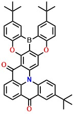 DOBDiKTa 3,6,13-tri-tert-butyl-9,20-dioxa-10b-aza-4b-boradinaphtho[3,2,1-de:1',2',3'-qr]pentacene-15,19-dione