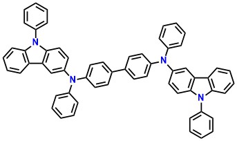 N4,N4'-Diphenyl-n4,n4'-bis(9-phenyl-9h-carbazol-3-yl)-[1,1'-biphenyl]-4,4'-diamine