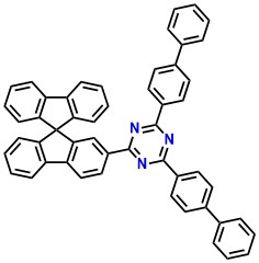 1,3,5-Triazine, 2,4-bis([1,1'-biphenyl]-4-yl)-6-(9,9'-spirobi[9H-fluoren]-2-yl)
