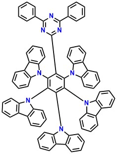 9,9',9'',9''',9''''-(6-(4,6-diphenyl-1,3,5-triazin-2-yl)benzene-1,2,3,4,5-pentayl)pentakis(9H-carbazole)