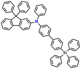 N,9,9-Triphenyl-N-(4'-(triphenylsilyl)-[1,1'-biphenyl]-4-yl)-9H-fluoren-2-amine