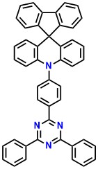 SpiroAC-TRZ 10-(4-(4,6-diphenyl-1,3,5-triazin-2-yl)phenyl)-10H-spiro[acridine-9,9'-fluorene]