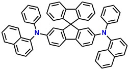 Spiro-NPB N,N'-Bis(naphthalen-1-yl)-N,N'-bis(phenyl)-2,7-diamino-9,9-spirobifluorene
