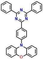 PXZ-TRZ 10-(4-(4,6-Diphenyl-1,3,5-triazin-2-yl)phenyl)-10H-phenoxazine