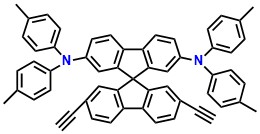 2',7'-diethynyl-N2,N2,N7,N7-tetra-p-tolyl-9,9'-spirobi[fluorene]-2,7-diamine
