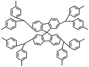 2,2',7,7'-tetrakis(di-p-tolylmethyl)-9,9'-spirobi[fluorene]