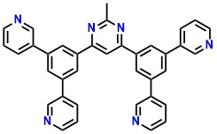 B3PYMPM 4,6-Bis(3,5-di(pyridin-3-yl)phenyl)-2-methylpyrimidine