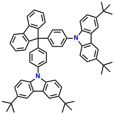 9,9'-((9H-fluorene-9,9-diyl)bis(4,1-phenylene))bis(3,6-di-tert-butyl-9H-carbazol