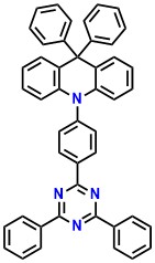 Acridine, 10-[4-(4,6-diphenyl-1,3,5-triazin-2-yl)phenyl]-9,10-dihydro-9,9-diphenyl-