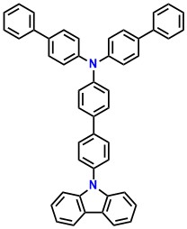 N,N-Di([1,1'-biphenyl]-4-yl)-4'-(9H-carbazol-9-yl)-[1,1'-biphenyl]-4-amine