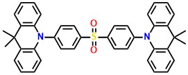 DMAC-DPS 10,10'-(4,4'-Sulfonylbis(4,1-phenylene))bis(9,9-dimethyl-9,10-dihydroacridine)