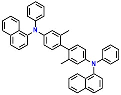 α-NPD N,N'-Bis(naphthalen-1-yl)-N,N'-bis(phenyl)-2,2'-dimethylbenzidine