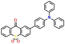 TXO-TPA 2-[4-(diphenylamino)phenyl]-10,10-dioxide-9H-thioxanthen-9-one