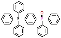 TSPO1 Diphenyl-4-triphenylsilylphenyl-phosphine oxide