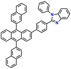 ADN-PBIP 2-(4-(9,10-di(naphthalen-2-yl)anthracen-2-yl)phenyl)-1-phenyl-1H-benzo[d]imidazole
