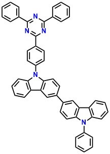 3,3'-Bi-9H-carbazole, 9-[4-(4,6-diphenyl-1,3,5-triazin-2-yl)phenyl]-9'-phenyl-