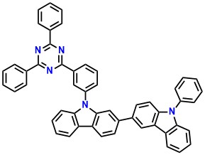 9-(3-(4,6-Diphenyl-1,3,5-triazin-2-yl)phenyl)-9'-phenyl-9H,9'H-2,3'-bicarbazole