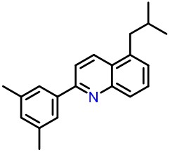 2-(3,5-DiMethyl-phenyl)-5-isobutyl-quinoline