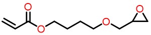 4-(Oxiran-2-ylmethoxy)butyl acrylate