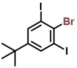 2-Bromo-5-(tert-butyl)-1,3-diiodobenzene