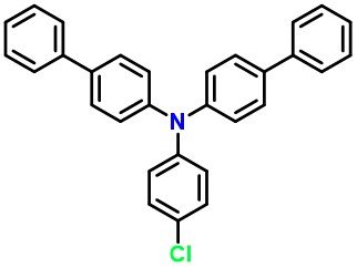 N-([1,1'-Biphenyl]-4-yl)-N-(4-chlorophenyl)-[1,1'-biphenyl]-4-amine