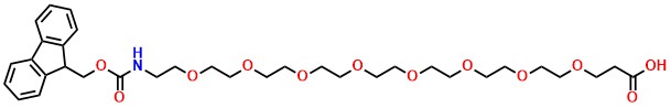 5,8,11,14,17,20,23,26-Octaoxa-2-azanonacosanedioic acid 1-(9H-fluoren-9-ylmethyl)