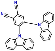 4,5-bis(carbazol-9-yl)-1,2-dicyanobenzene