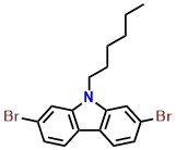 2,7-Dibromo-9-Hexylcarbazole