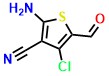 2-Amino-4-chloro-5-formyl-3-thiophenecarbonitrile