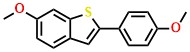 6-Methoxy-2-(4-methoxyphenyl) benzo[b]thiophene