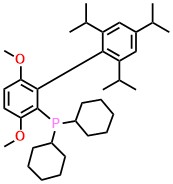 2-(Dicyclohexylphosphino)-3,6-dimethoxy-2'-4'-6'-tri-i-propyl-1,1'-biphenyl