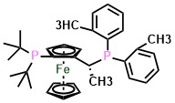 (R)-1-[(SP)-2-(Di-tert-butylphosphino)ferrocenyl]ethylbis(2-methylphenyl)phosphine