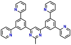 B2PymPm; 4,6-Bis(3,5-di(pyridin-2-yl)phenyl)-2-methylpyrimidine