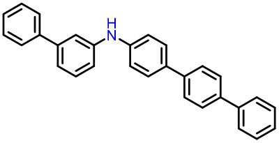 N-([1,1'-Biphenyl]-3-yl)-[1,1':4',1''-terphenyl]-4-amine