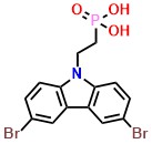 (2-(3,6-Dibromo-9H-carbazol-9-yl)ethyl)phosphonic acid
